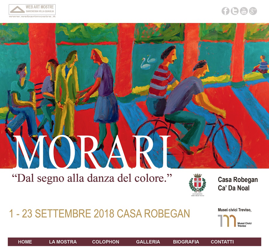 MORARI, "Dal segno alla danza dei colori" - Casa Robegan Musei - Civici di Treviso