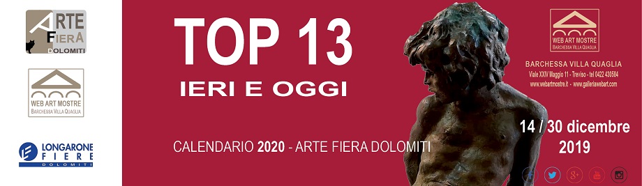CALENDARIO ARTE FIERA DOLOMITI 2020  WEBARTMOSTRE - Barchessa Villa Quaglia, Treviso
