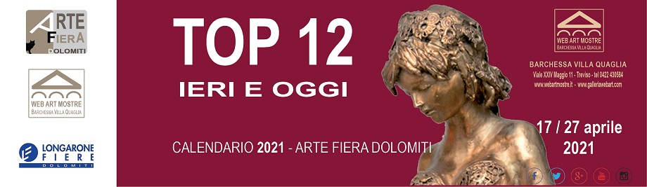 CALENDARIO ARTE FIERA DOLOMITI 2020  WEBARTMOSTRE - Barchessa Villa Quaglia, Treviso