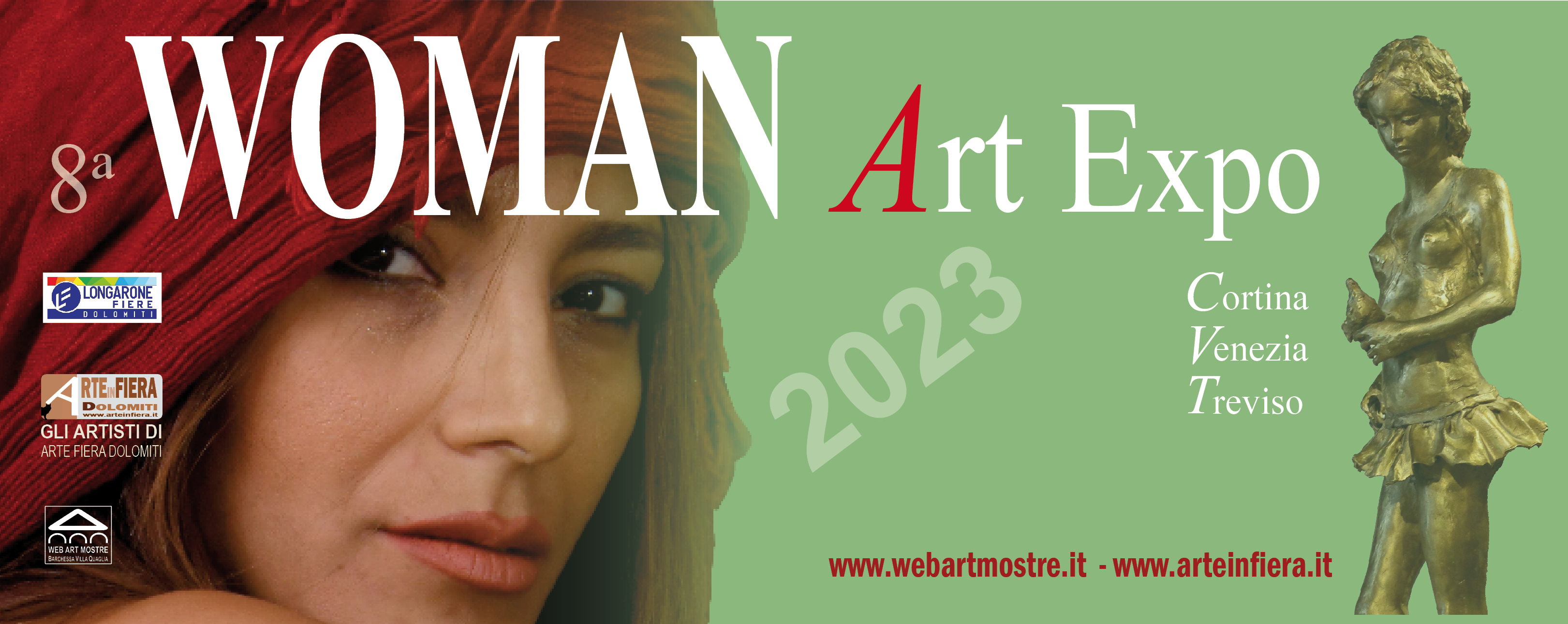 WOMAN 2022 - Cortina, Venezia, Treviso - www.webartmostre.it